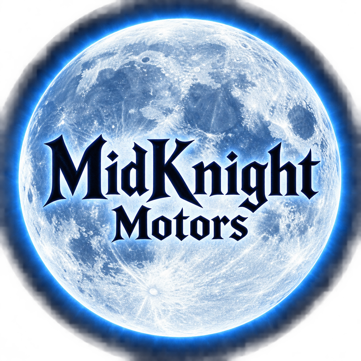 MidKnight Motors moon logo
